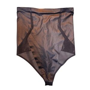 SPANX Black Haute‎ Contour Thong High-Waist Shapewear